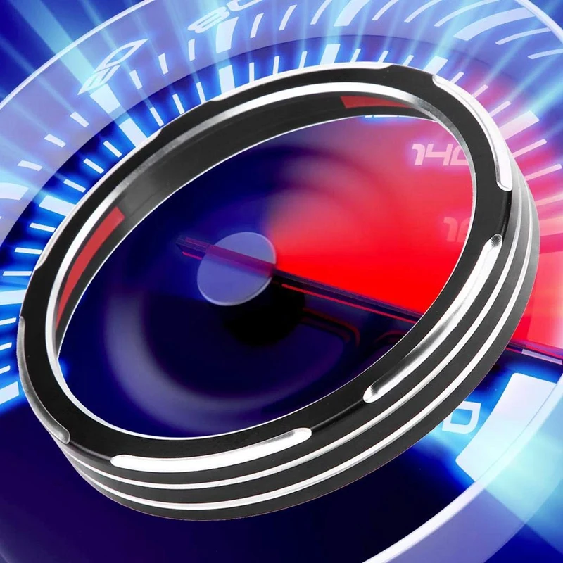 Мотоцикл астеризм заготовка Bagger Спидометр отделка ободок черный для Sporster XL883 1200