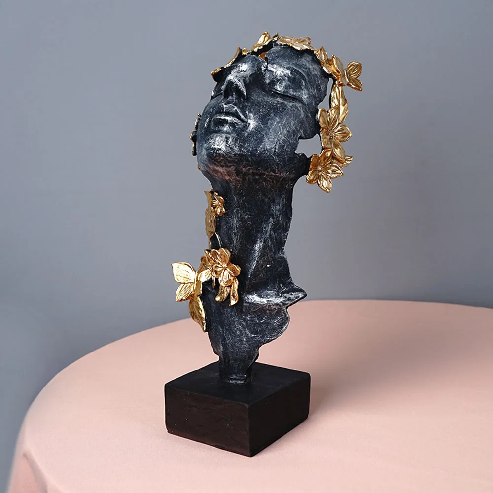 Абстрактная Статуэтка VILEAD винтажная из смолы в скандинавском стиле Декор для