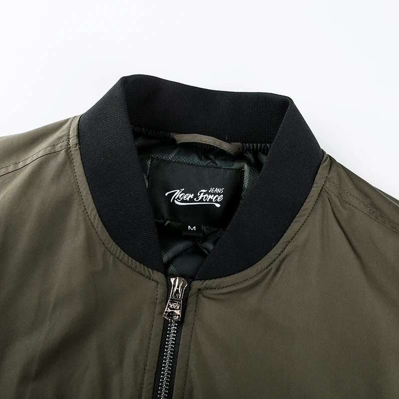 Мужская куртка-бомбер Tiger Force модная камуфляжная ветровка в стиле милитари