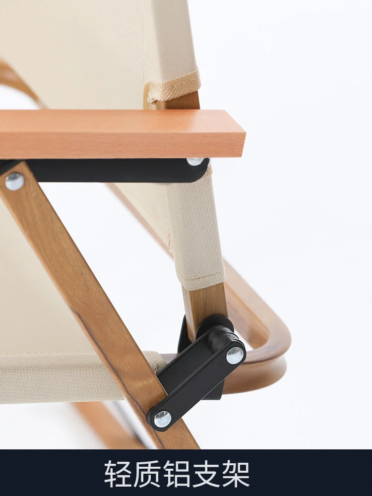 저렴한 야외 접이식 의자 낚시 의자 알루미늄 합금 휴대용 의자 캠핑 비치 의자 우드 그레인 감독 의자 내마모성, 아웃도어 낚시 의자 알루미늄 합금 포터블