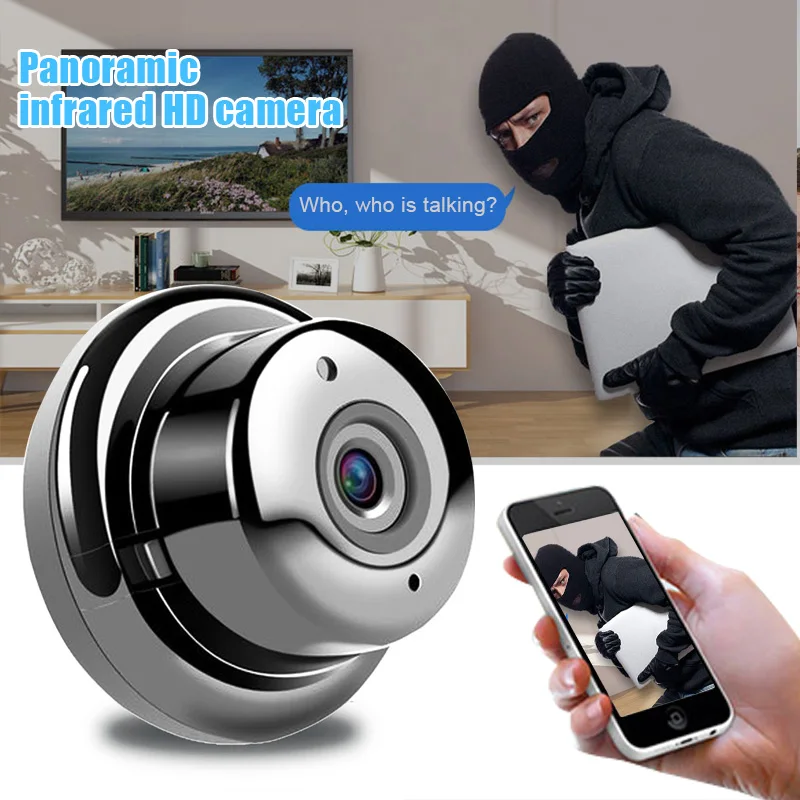 Беспроводная мини Wi-Fi IP-камера HD 720P инфракрасная камера безопасности для умного