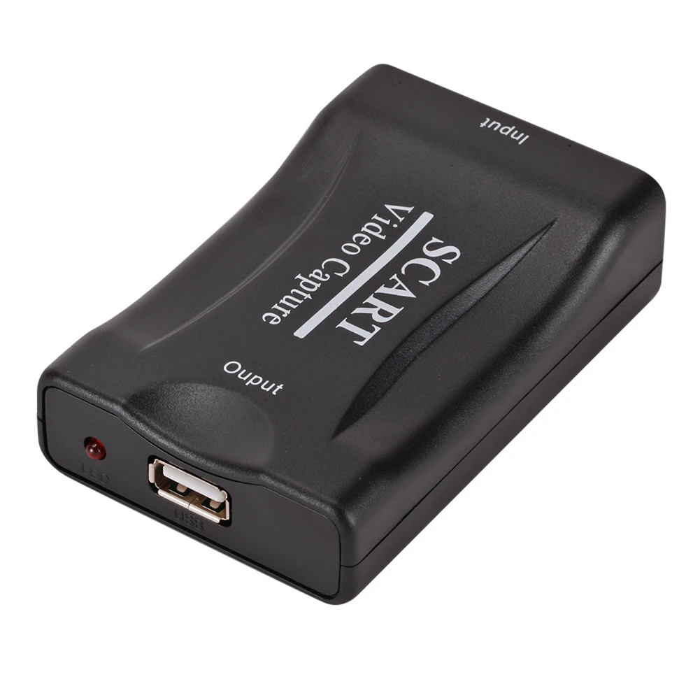 USB 2 0 SCART HDMI 4K Plug And Play Live Streaming Box DVD Grabber записывающая видеокарта игровой домашний