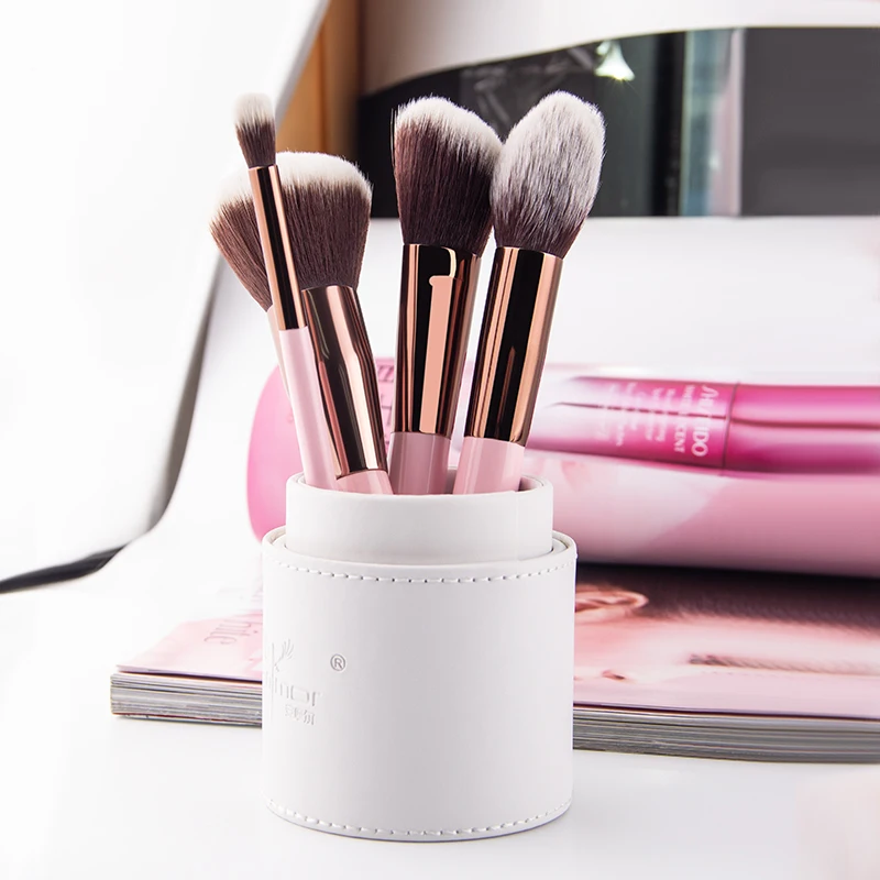 Набор кистей для макияжа Anmor 4 шт. набор с насыщенным синтетическим ворсом пудра