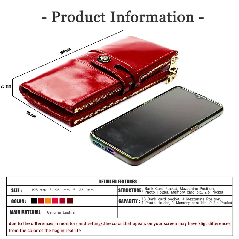 Роскошный брендовый женский кошелек кредитница длинный бумажник на молнии