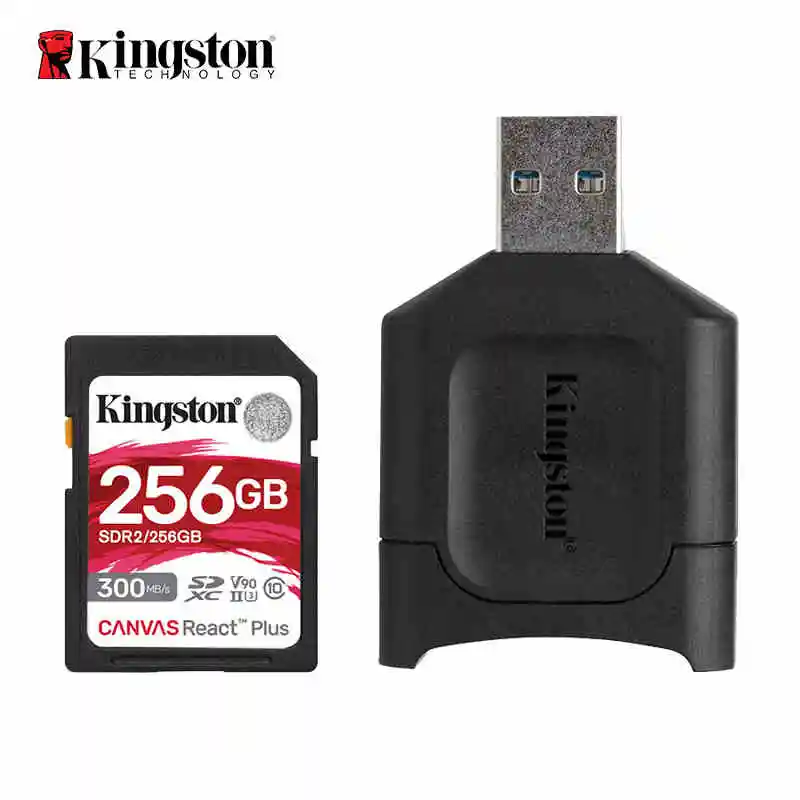 Карты памяти Kingston MLPR2 32 ГБ 64 128 256 флеш карта класс 10 U3 SD SDXC 90 МБ/с./с C10|sd card sdxc|memory cardsd