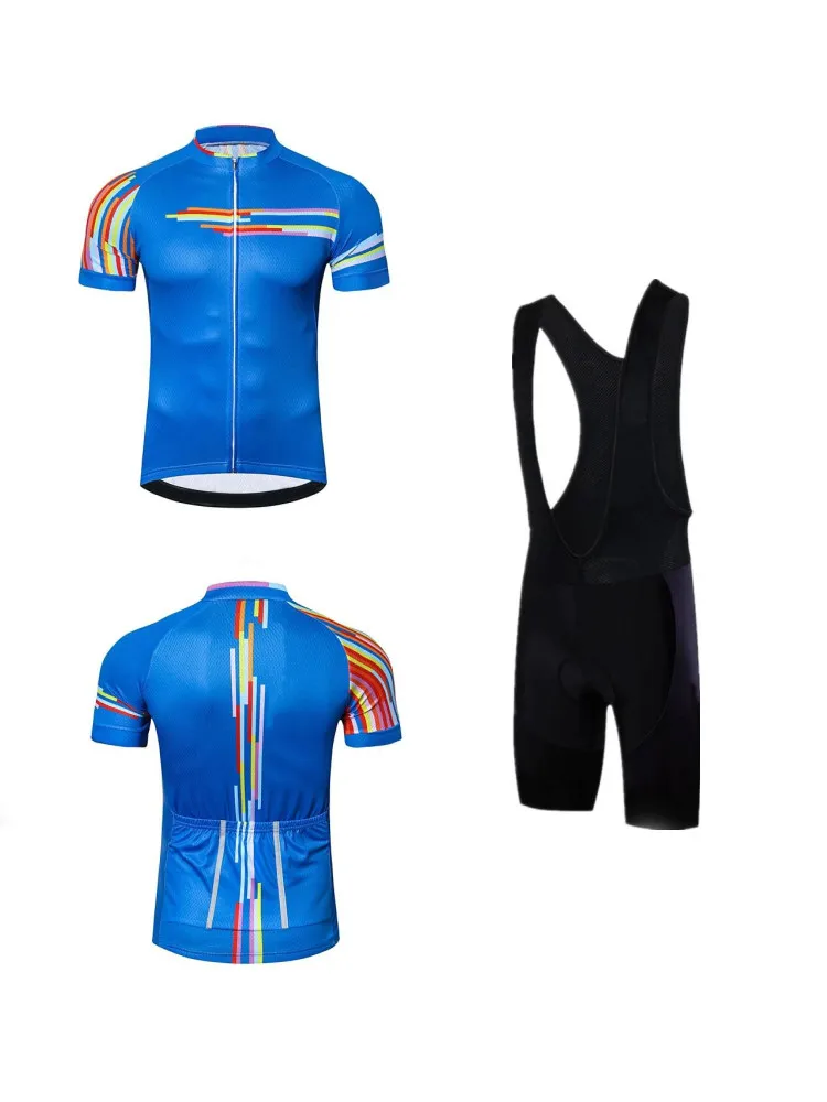 

Футболка мужская быстросохнущая с коротким рукавом и штаны-комбинезон