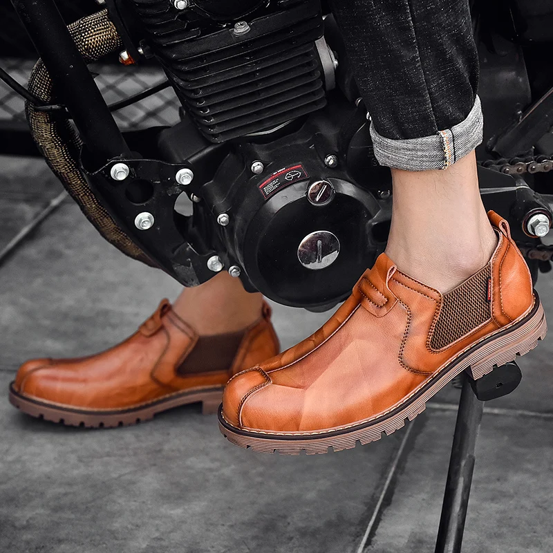 Новинка 2022 осенние ботинки челси Мужская модная повседневная мужская обувь
