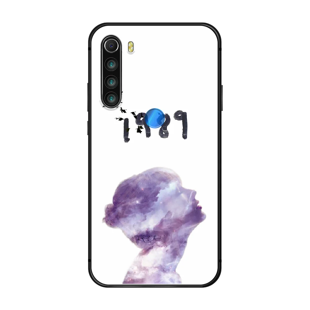 

Taylor Alison Swift Phone Case Cover Hull For XIAOMI Redmi 7a 8a S2 K20 NOTE 5 5a 6 7 8 8t 9 9s pro max black bumper soft shell