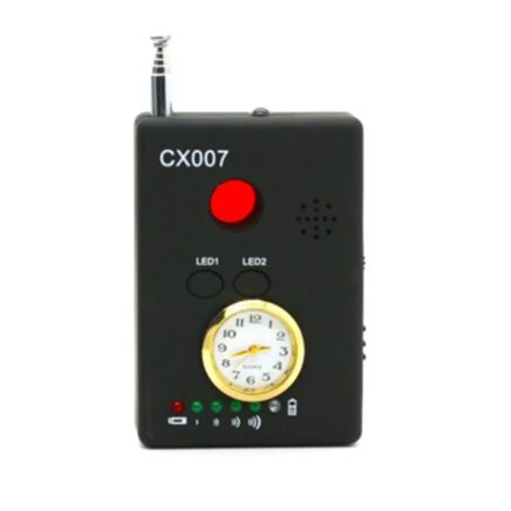 

CX007 RF GSM Device Detection Multi-function Signal Camera Phone GPS WiFi Bug Detector Finder with Alarm Person Security