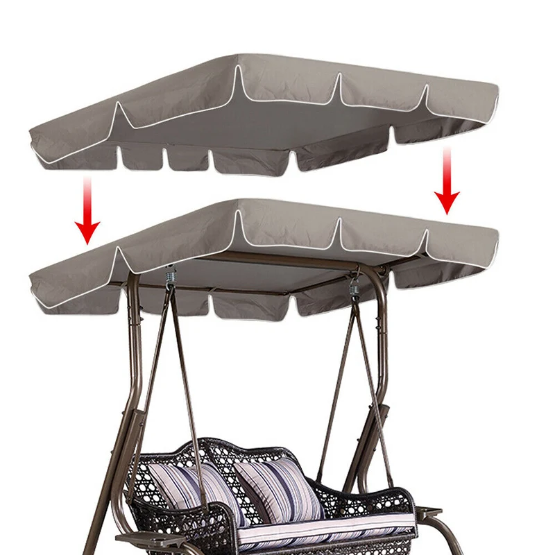 Swings Chair Awning Garden Courtyard Outdoor Swing Chair Hammock Canopy Waterproof Summer Roof (without Swing) images - 6