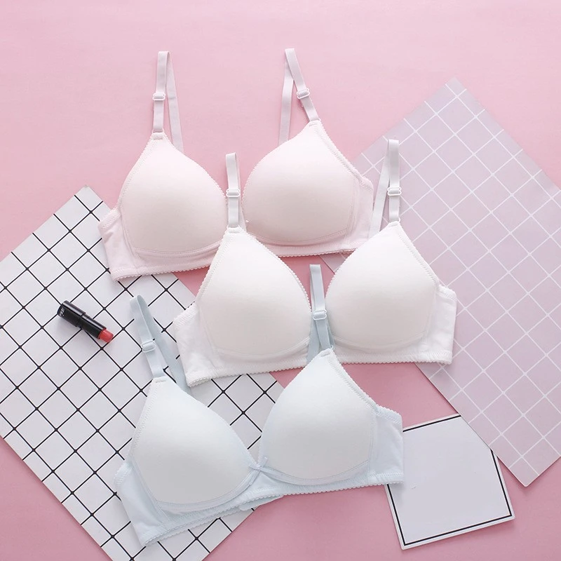 Мягкие бюстгальтеры без бюстгальтера с хлопковой подкладкой для женщин тонкий