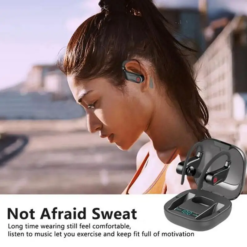 Для HBQ Q62 Powerbeats Pro TWS Bluetooth 5,0 наушники стерео беспроводные наушники Водонепроницаемая гарнитура с зарядным устройством наушники