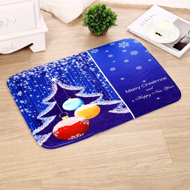 Рождество коврик украшение дома для входной двери прикроватные Коврики спальни