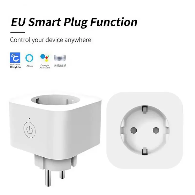 

Смарт-розетка с Wi-Fi, 10 а, с голосовым управлением