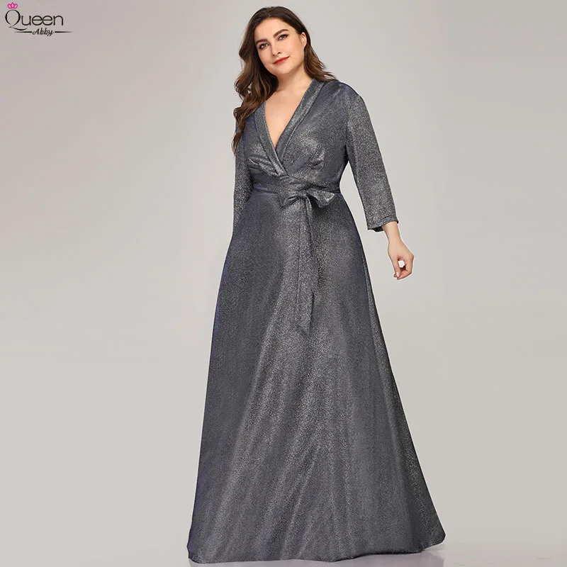 Элегантные платья для матери невесты королевы Абби а силуэт v образный вырез