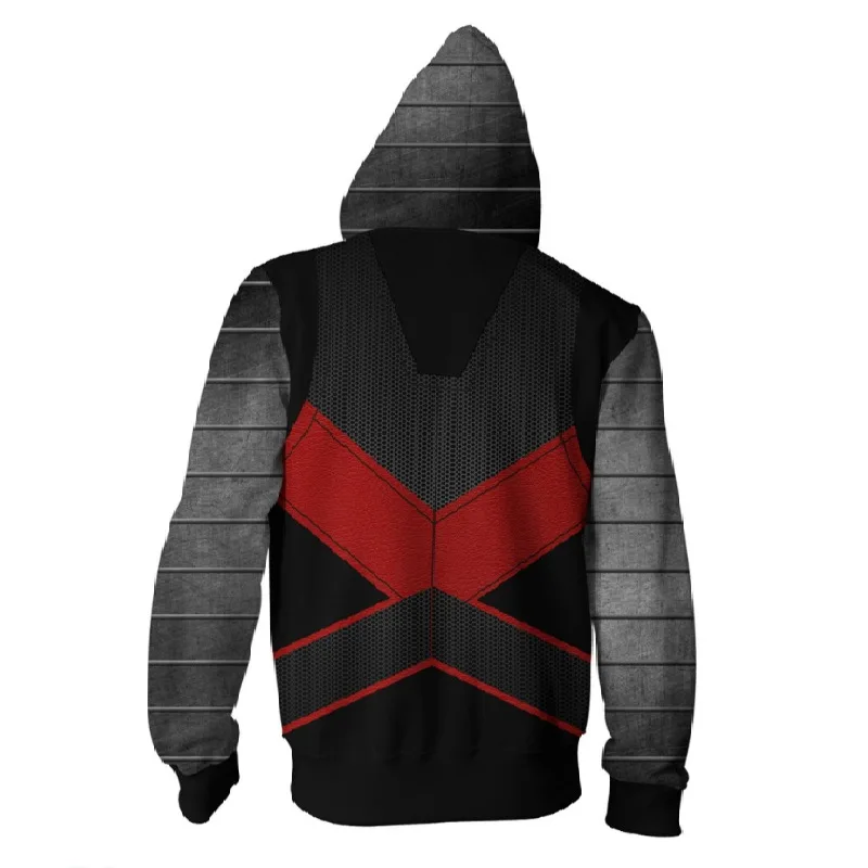 Аниме Colossus косплей костюм на молнии толстовки Хэллоуин сцена Новая Мода Fit фигура