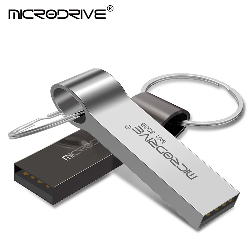 Мини металлический USB флэш-ключ привода из нержавеющей стали 64 ГБ 32 ГБ 16 ГБ 8 ГБ 4 ГБ миниатюрный USB флеш-накопитель карта памяти кредитка USB может сделать печать логотипа