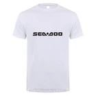 Футболка Sea-Doo, летняя футболка с коротким рукавом, Sea-Doo Seadoo Moto, Мужская футболка, топы, футболки