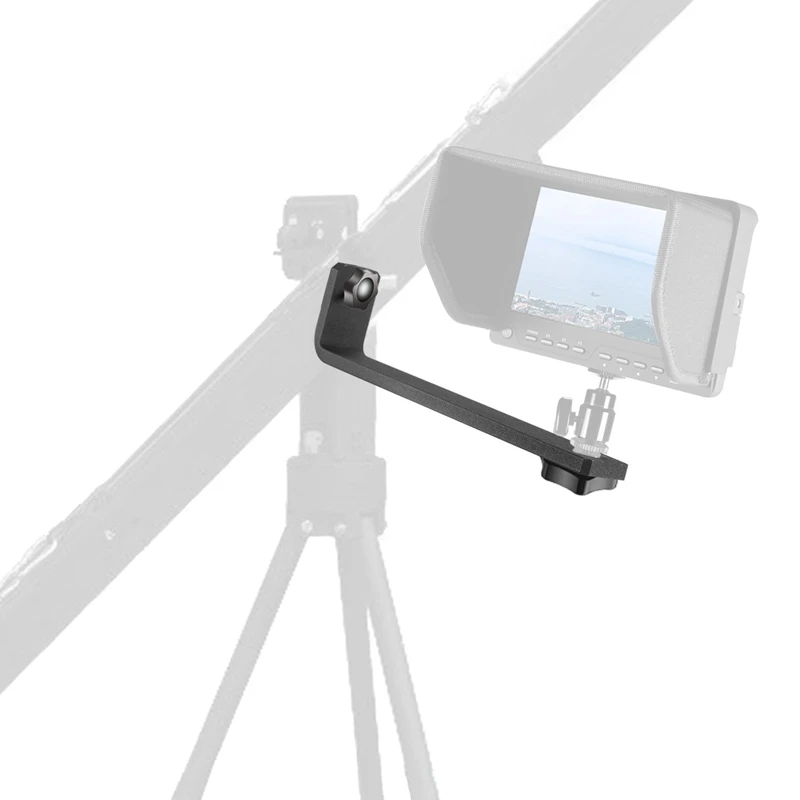 Mounting L-Bracket of Camera Crane for LCD LED Monitor with 1/4-Inch Screw Hole JIB ARM | Электроника