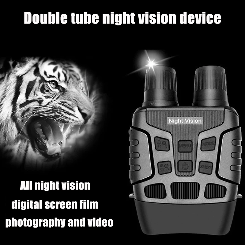 Цифровые очки ночного видения бинокль прицел для охоты с TFT ЖК-экраном 2 31 дюйма