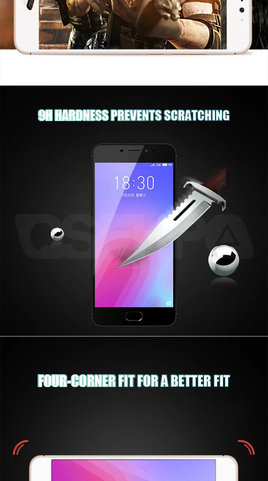 9D защитное стекло на Meizu M8 Lite M6S M6T M5S M5C V8 Pro M8 M6 M5 Note Защитная пленка для экрана из закаленного стекла