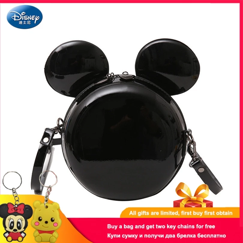 Модная мини сумка Disney 2019 блестящая крошечная высокого качества из искусственной