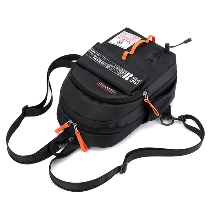 Мужской нейлоновый рюкзак слинг Маленький Многофункциональный Повседневный