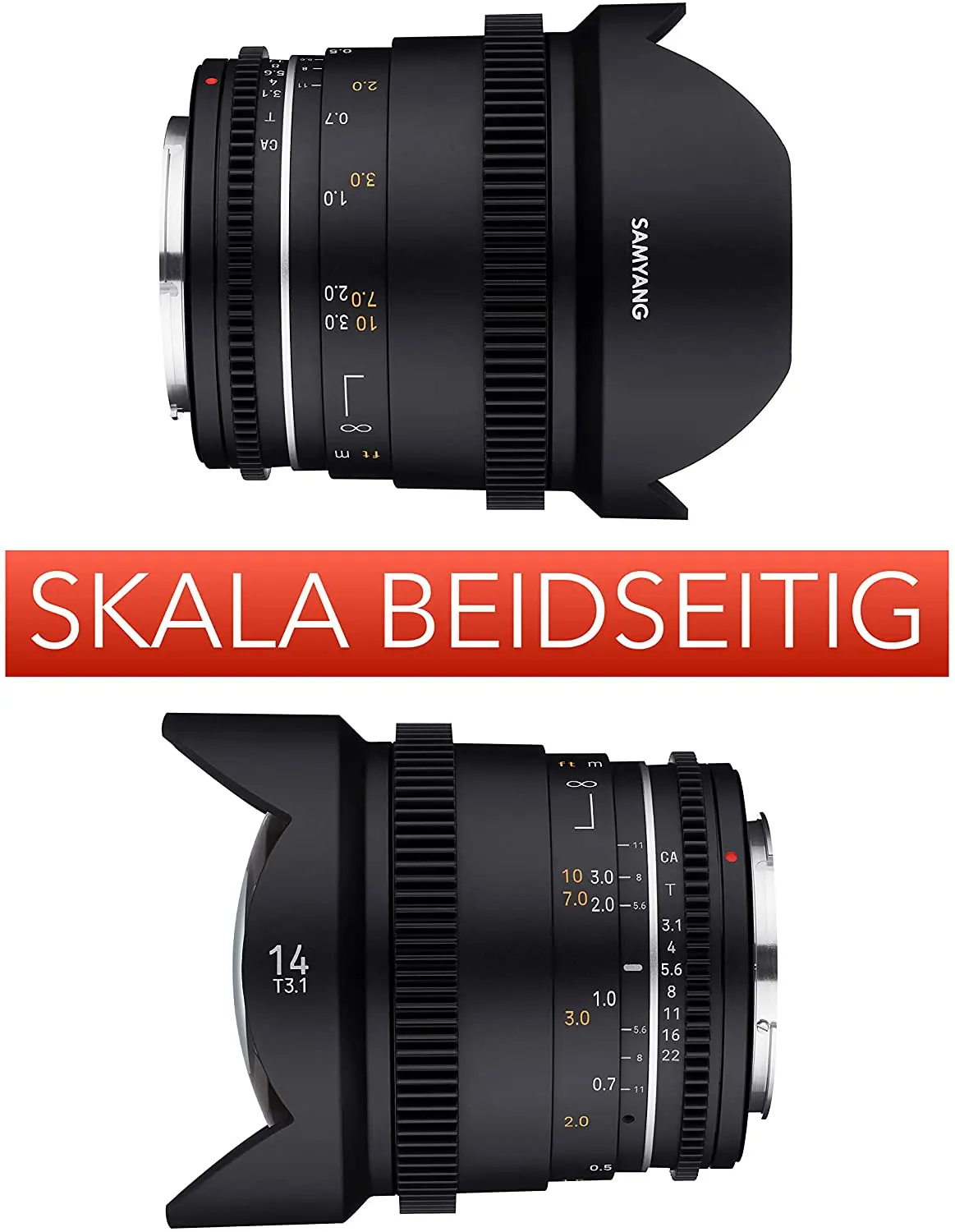 Samyang MF 14 мм T3.1 VDSLR MK2 яркий ультра широкий угол Cine Lens Nikon F Sony E 4/3 Canon EF фиксированное