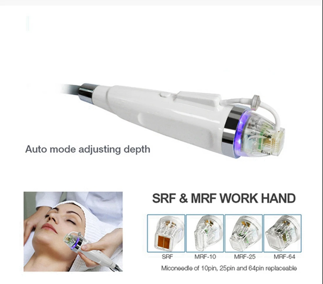 

Disposable RF Microneedle Cartridge Gold Plated 10/25/64/Nano Pin Tips for Micro Needle RF Machine Anti Acne Stretch Marks