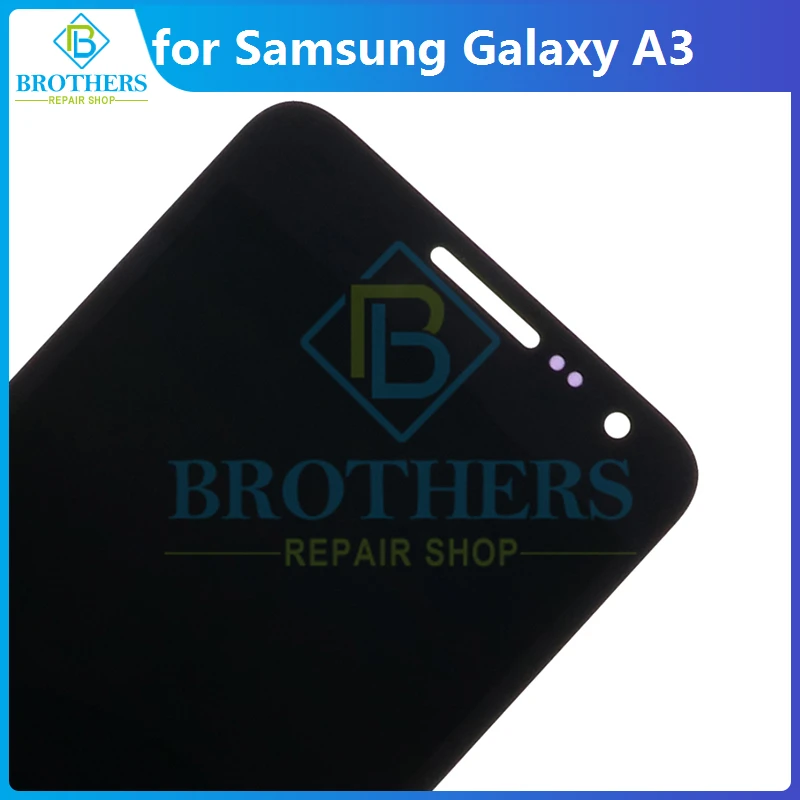 original lcd screen for samsung galaxy a3 a300f a300fu lcd display screen assembly touch screen digitizer phone part replacement free global shipping