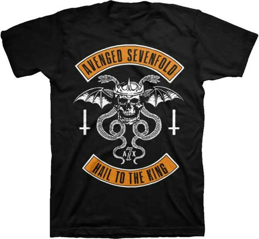 Футболка с надписью Avenged Sevenfold Hail To The King S 2Xl новая спортивная футболка Live Nation