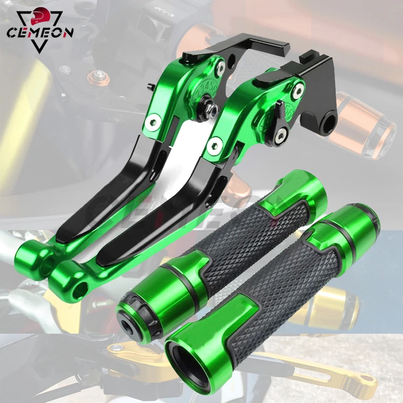 

For Kawasaki ZX-6 ZX6 W800 W800SE ZXR400 ZZR600 ZR750 ZEPHYR Motorcycle Brake Handle Adjustable Folding Brake Clutch Lever