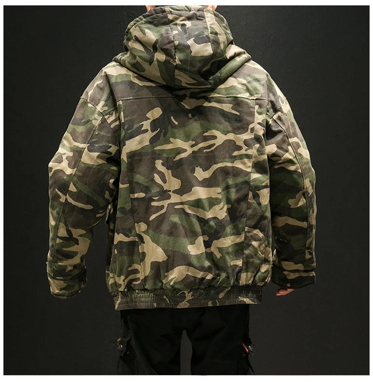 Мужская парка, зимние куртки, хлопок, Chaquetas Hombre, камуфляжное пальто, мужские повседневные камуфляжные куртки и пальто