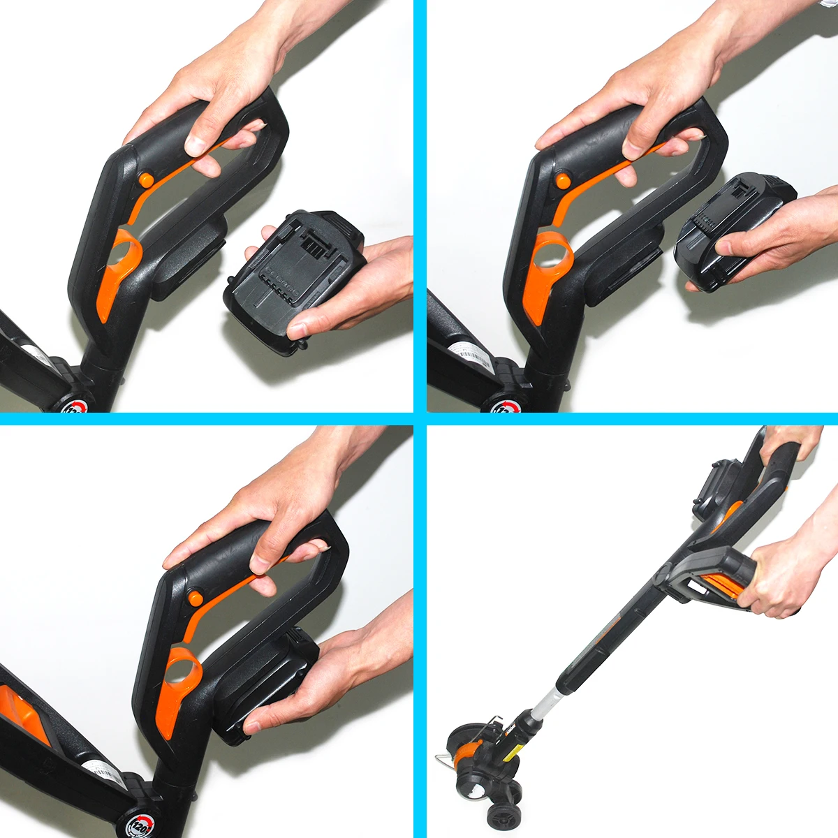 Turpow для WORX-20 V 2000 мА/ч, WA3525 Перезаряжаемые инструмент блок питания для литий-ионной Батарея WA3742 WG155 WG160 WG255 WG545 WA3520 WA3525 WA3