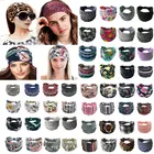 Повязка на голову женская, летняя, бохо для волос, богемная, тюрбан, головная повязка с принтом