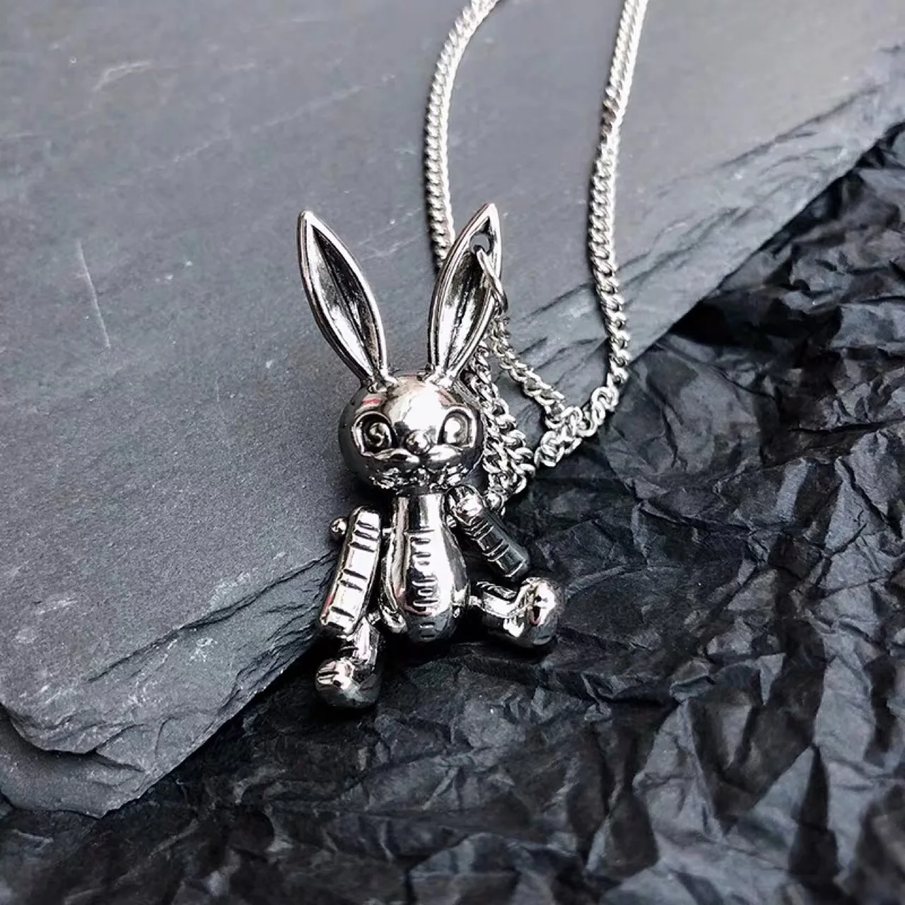 Чокер Alien женский с цепочкой на шею винтажная подвеска в стиле панк/готика