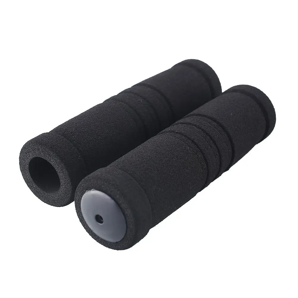 

Motorcycle Handlebar Hand Hand Bar Grip Universal Silver Handlebar Hand Tool Sponge Black Durable