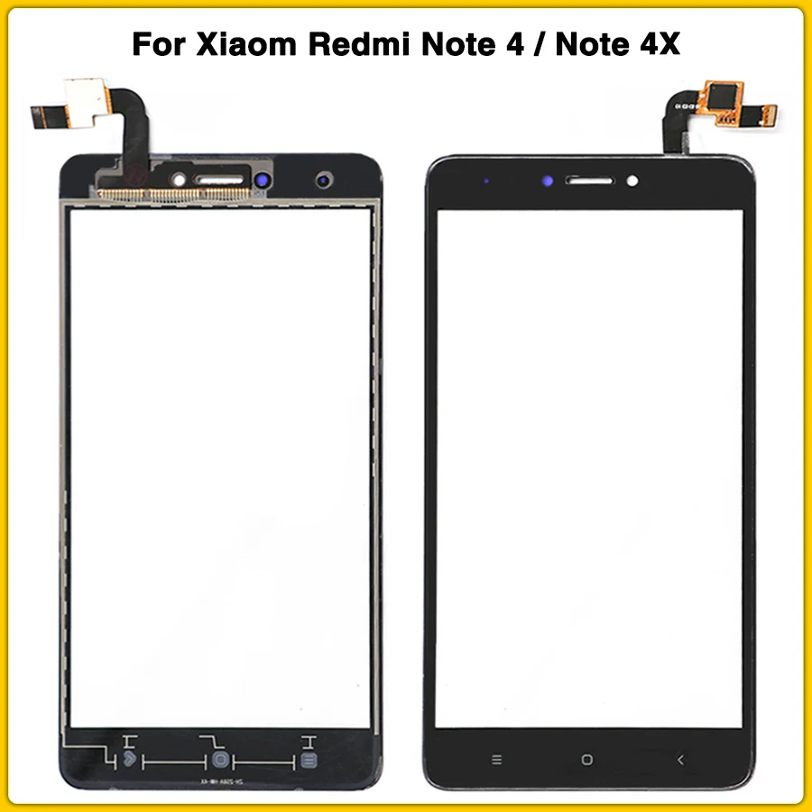 Новинка для Xiaomi Redmi Note 4 сенсорный экран для Xiaomi Redmi Note 4X Сенсорная панель дигитайзер сенсор ЖК-дисплей Переднее внешнее стекло