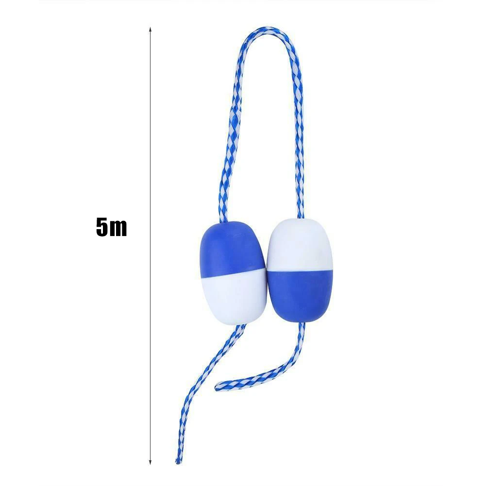 

Hot 5 Meters Safety Float Lines Swimming Pool Safety Divider Rope Floating Rope with 11 Balls Pool Accessories DO2