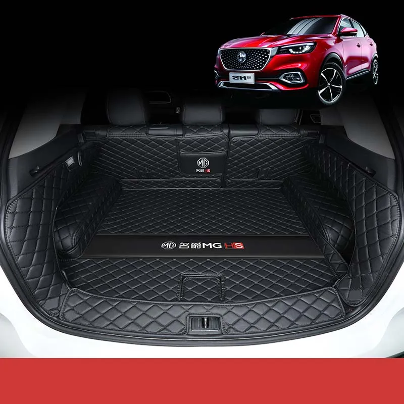 Lsrtw2017 кожаный коврик багажника автомобиля грузовой лайнер для mg hs 2018 2019 2020 5d
