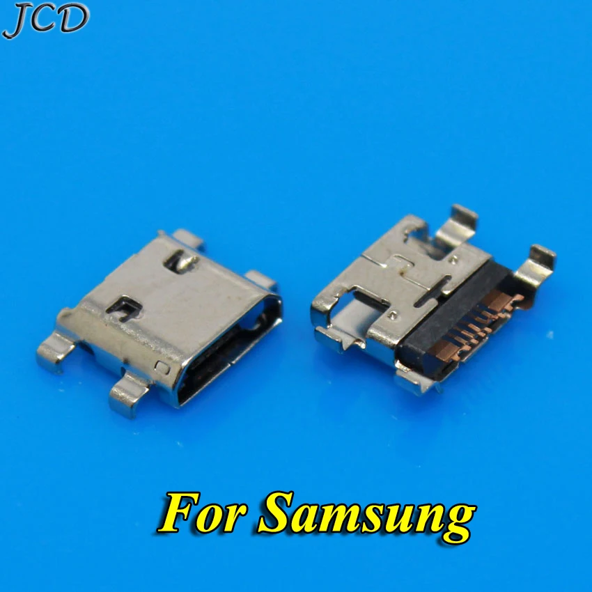 Разъем Micro USB JCD для Samsung Galaxy Ace 2 I8160 I8190 S7562 6 контактный разъем зарядки гнездовой