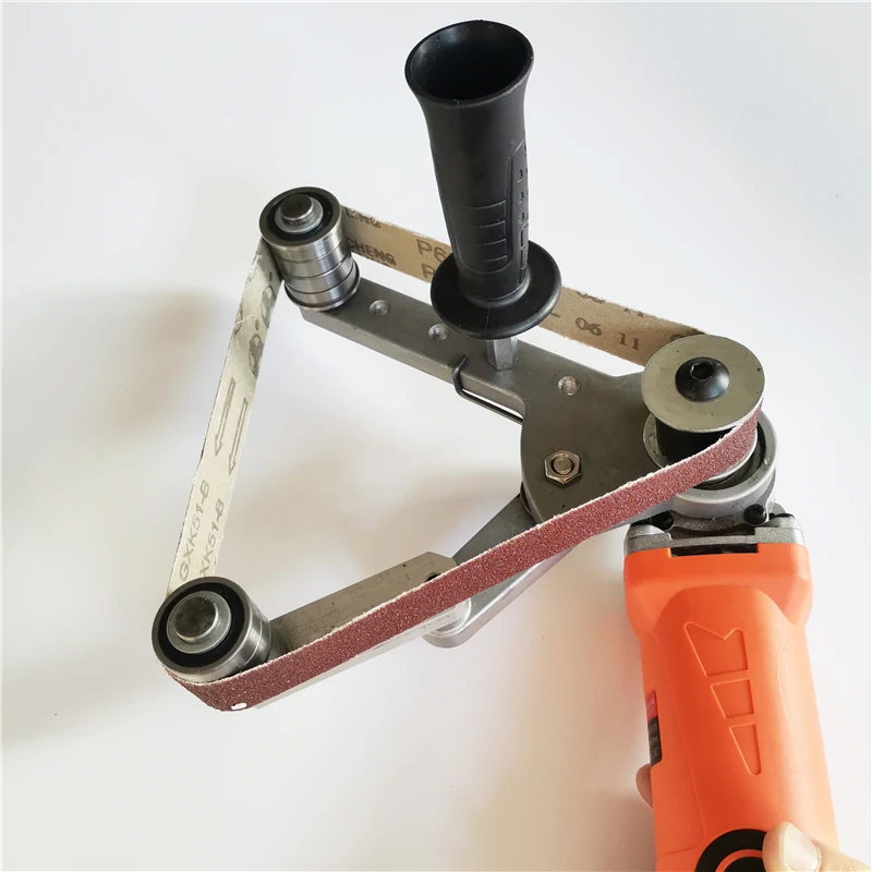 Stainless Steel Pipe Grinding Machine Polisher Angle Grinder Accessories Flexible Abrasive Belt High Molecular Driving Wheel | Инструменты