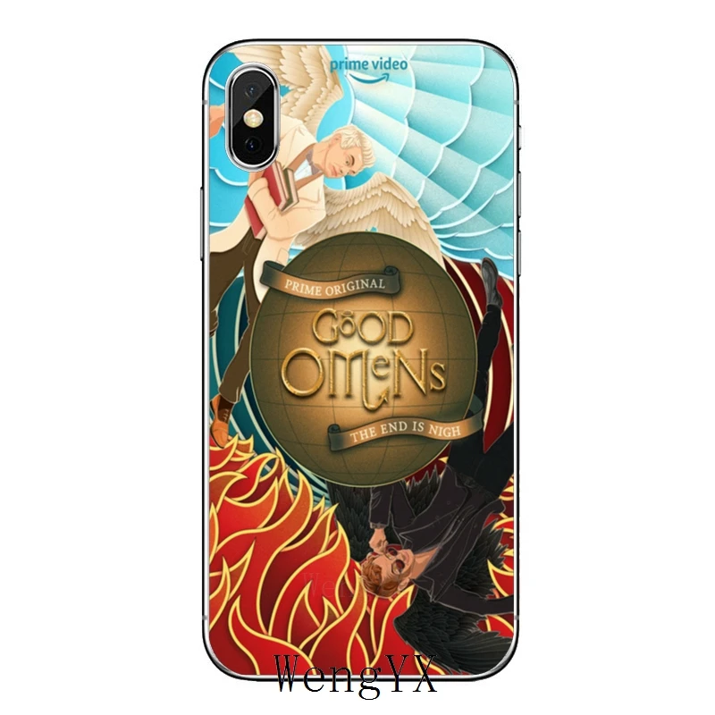 ТВ Good Omens для samsung Galaxy S10 Lite S9 S8 S7 S6 edge Plus S5 S4 Note 9 8 5 4 mini чехол - Цвет: Good-Omens-A-06