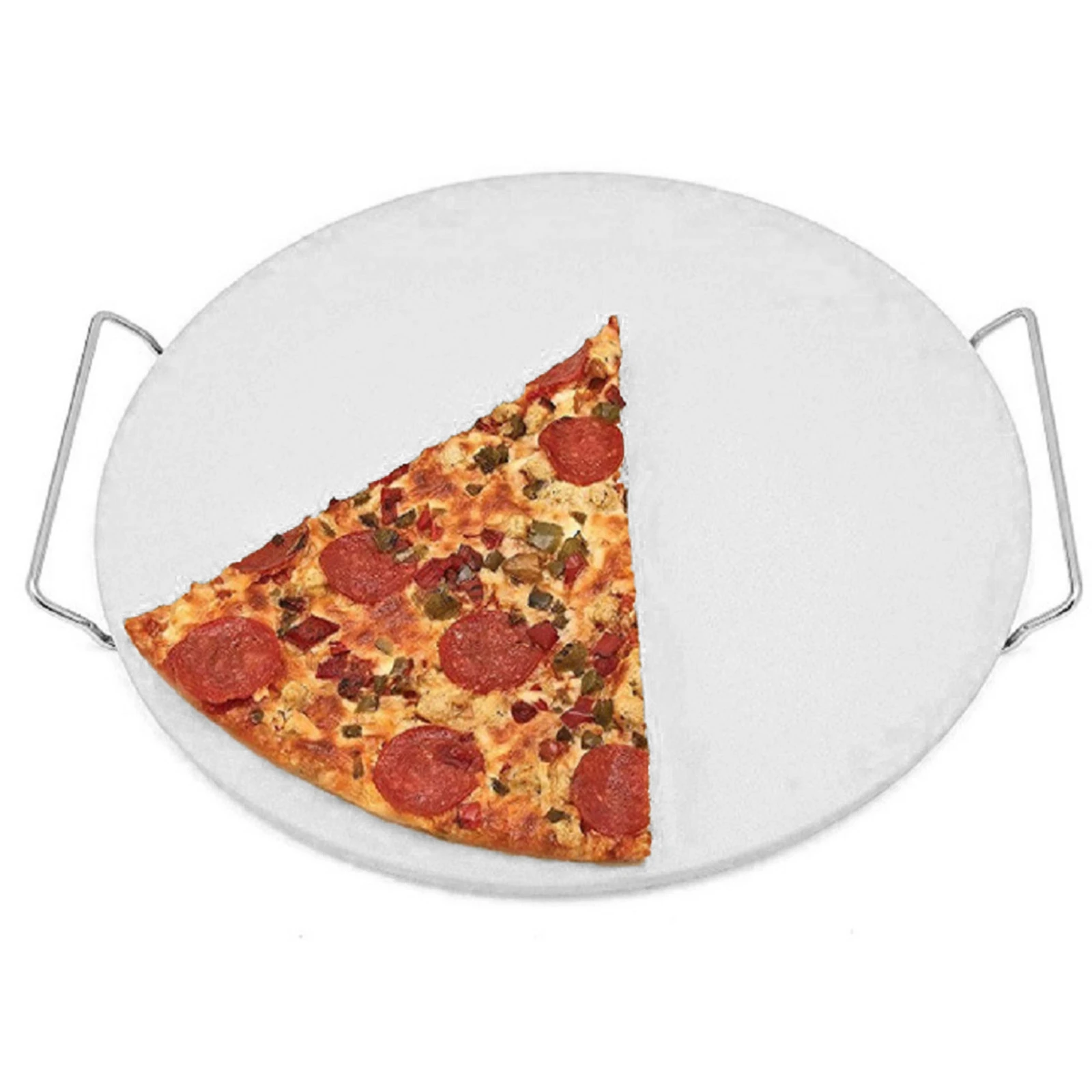 Многофункциональный лист для выпечки пиццы из кордиерита круглая сланцевая