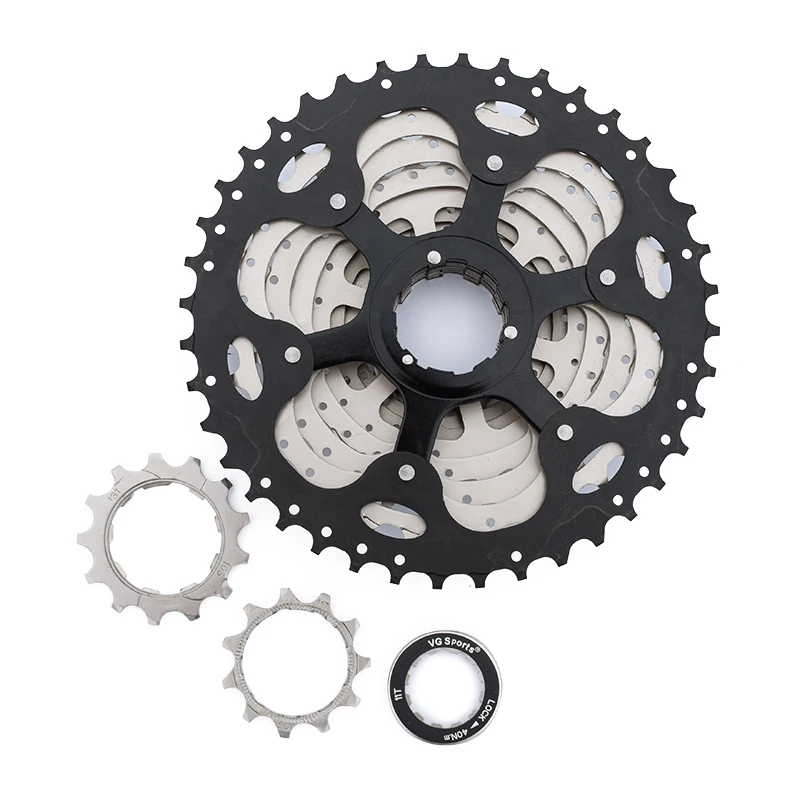 VG спортивный 11-40t 10 скоростной MTB Кассетный велосипед freewheel Звездочка cdg S горный 40T