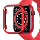 Чехол из алюминиевого сплава для Apple Watch Series 6543SE, защитный бампер от царапин для iwatch 44 мм 42 мм 4038 мм