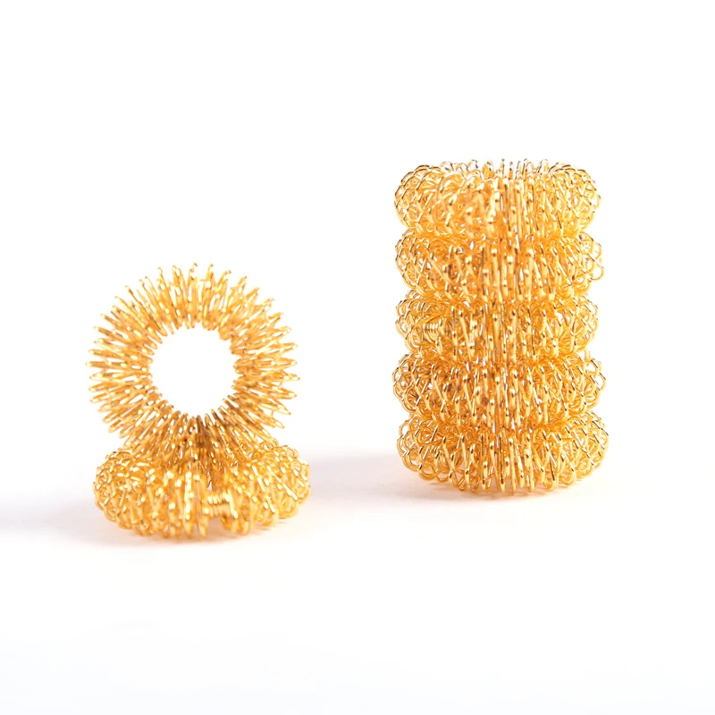 

50/100pcs Finger Ring Chinese Acupressur Massage Relax Ring Health Care Stress Relief Relax Finger Tools Body Massage