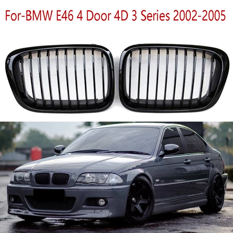 

Решетка для радиатора BMW E46 4 Door 4D 3 Series 2002-2005, 2 шт.