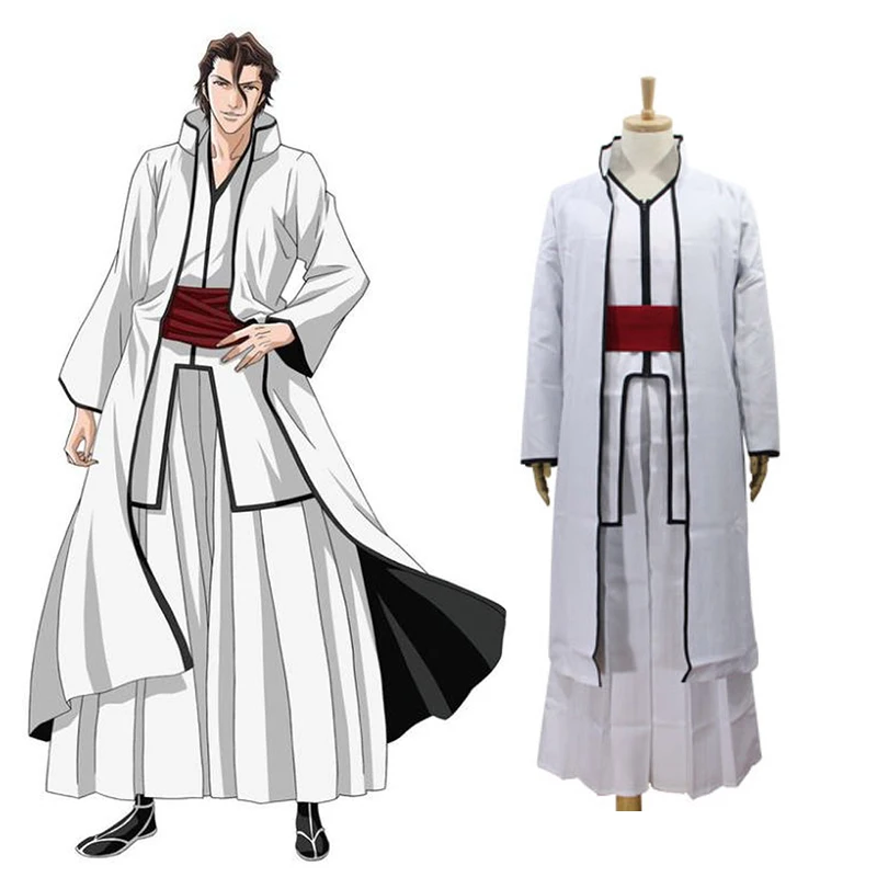 Косплей-костюм отбеливатель Aizen juuke косплей-костюм Униформа аниме Хэллоуин
