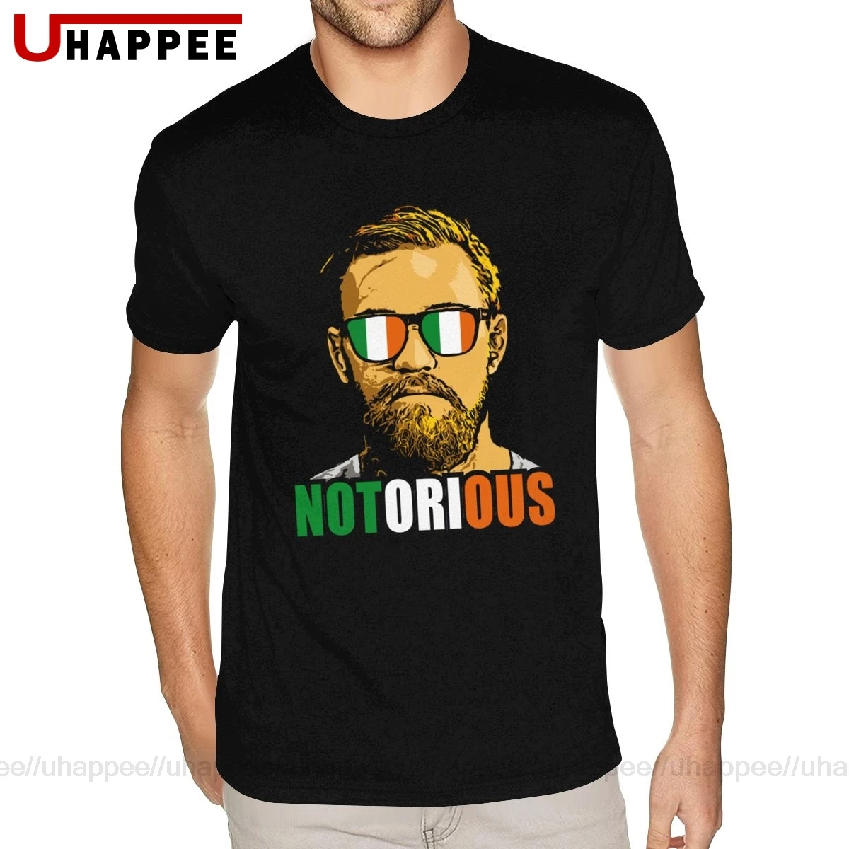 Дешевые графические ММА ирландские футболки Conor Mcgregor мужские на заказ с коротким